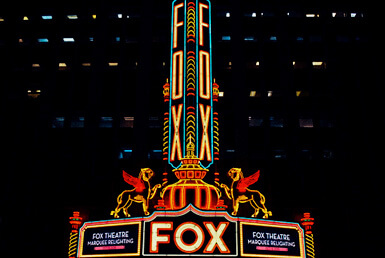 SACRED HOUSES: THE FOX THEATRE, DETROIT, MICHIGAN,&nbsp;USA.